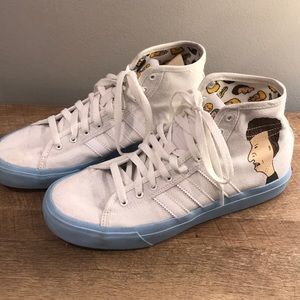 Adidas Beavis and Butthead High Top Sneakers